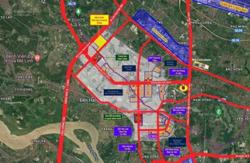 Bán 100m2 đất liền kề cenco5 mê linh hà nội